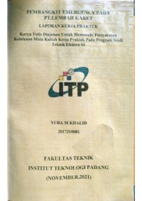 Image of Pembangkit Emergency pada PT. Lembah Karet