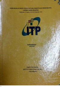Image of Pemeliharaan Mesin Flying Saw Pada Perlintasan Produksi Pipa