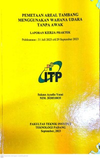 Image of Pemetaan Areal Tambang Menggunakan Wahana Udara Tanpa Awak