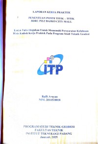 Image of Penentuan posisi titik- titik bore pile basko city mall