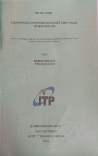 Image of Perancangan dan Pembuatan Rangka Pada Layanan Sistem Vibrator