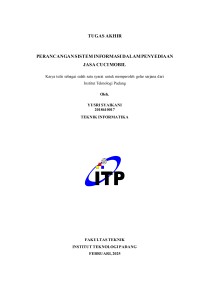 Image of Perancangan Sistem Informasi Dalam Penyediaan Jasa Cuci Mobil
