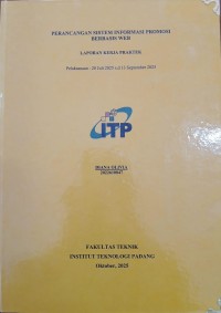 Image of Perancangan Sistem Informasi Promosi Berbasis Web