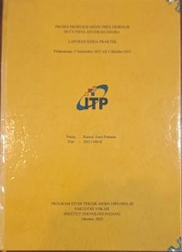Image of Proses Produksi Mesin Pres Hidrolik di CV. Visva Anugrah Amara