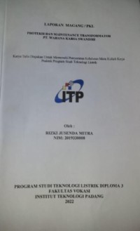 Image of Proteksi Maintenance Transformator