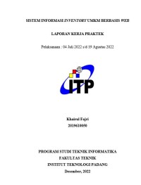 Image of Sistem Informasi Inventory UMKM Berbasis Web