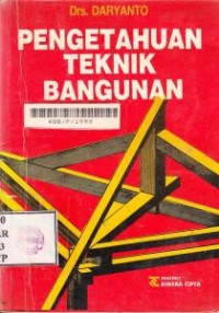 Image of Pengetahuan Teknik Bangunan