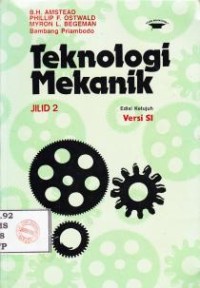 Image of Teknologi Mekanik jlid 2