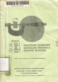 Image of Spesifikasi Geometris Metrologi Industri & Kontrol Kualitas