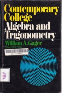 Image of Conteremporary College:Algebra and Trigonometry