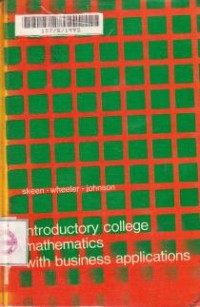 Image of Introductory College Mathematics With Business Applications