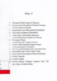Image of Buku 8 - Mengertuk Pintu Surga Ar. Rayyan