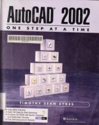 Image of Autocad 2002: one step at a Time