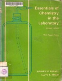 Image of Essentials of chemistry in the laboratory : with report form