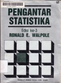 Image of Pengantar Statistika