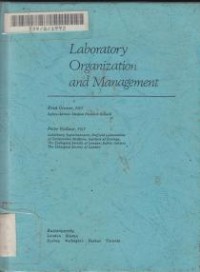 Image of Laboratory Organization and Management