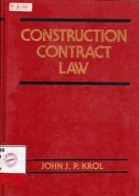 Image of Construction Contract Law