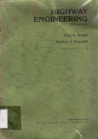 Image of Highway Engineering Fifth Edition