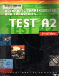 Image of Automatic Transmissions and Transaxle Test A2