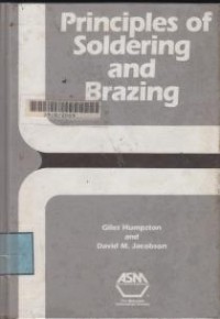 Image of Principles of soldering and brazing