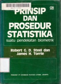Image of Prinsip dan Prosedur Statistika suatu pendekatan biometrik