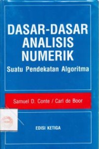 Image of Dasar-Dasar Analisis Numerik: Suatu Pendekatan Algoritma