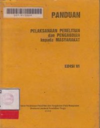 Image of Pelaksanaan Penelitian dan Pengabdian Kepada Masyarakat