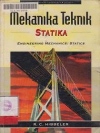 Image of Mekanika Teknik: Statika = Engineering Mechanics: Statics