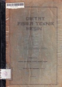 Image of Diktat Fisika Teknik Mesin