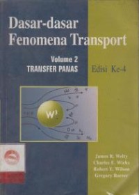 Image of Dasar-dasar Fenomena Transport, Vol. 2 Transfer Panas