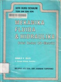 Image of Mekanika Fluida Hidrolika