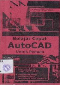 Image of Belajar Cepat Autocad untuk pemula