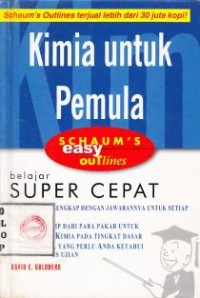 Image of Kimia Untuk Pemula : Schaum