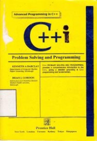 Image of C++ Problem Solving and Programming