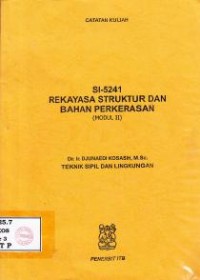 Image of SI-5241 rekayasa struktur dan bahan perkerasan mdul II