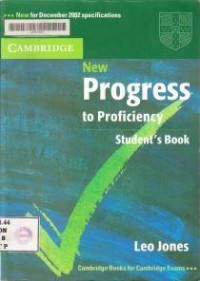 Image of New Progress to Proficiency: Teacher's Book