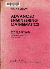Image of Advanced Engineering Mathematic Sixth Edition