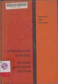 Image of Intermediate Algebra second Alternate Edition