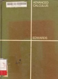 Image of Advanced Calculus/Harold M Edwards