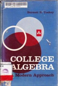 Image of College Algebra : A Modern Approach