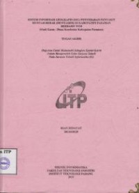 Image of Sistem Informasi Geografis (SIG) Penyebaran Penyakit Muntah Berak (Muntaber) di Kabupaten Pasaman Berbasis Web (studi kasus: Dinas Kesehatan Kab. Pasaman)