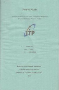 Image of Modifikasi Turbin Pelton untuk Mengetahui Pengarah Tekanan Terhadap Putaran Turbin