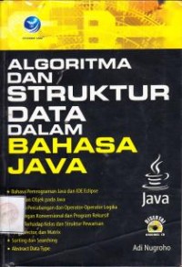 Image of Algoritma dan Struktur Data Dalam Bahasa Java