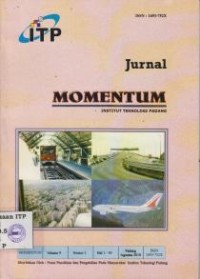 Image of Jurnal Momentum Institut Teknologi Padang Vol. 9 No. 2