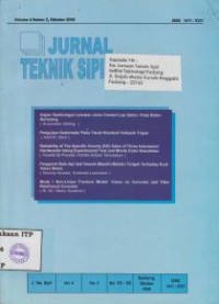 Image of Jurnal Teknik Sipil Vol. 4 No. 2