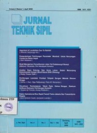 Image of Jurnal Teknk Sipil Vol. 4 No. 1