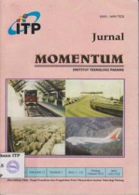 Image of Jurnal Momentum Vol. 12 No. 1