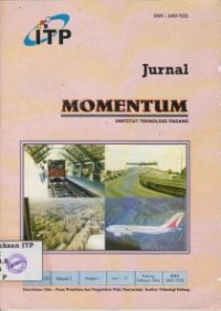 Image of Jurnal Momentum  Institut Teknologi Padang Vol. 2 No.1