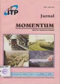 Image of Jurnal Momentum Vol. 12 No. 1