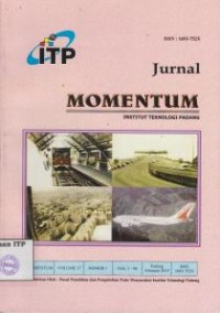 Image of Jurnal Momentum Institut Teknologi Padang Vol. 17 No. 1